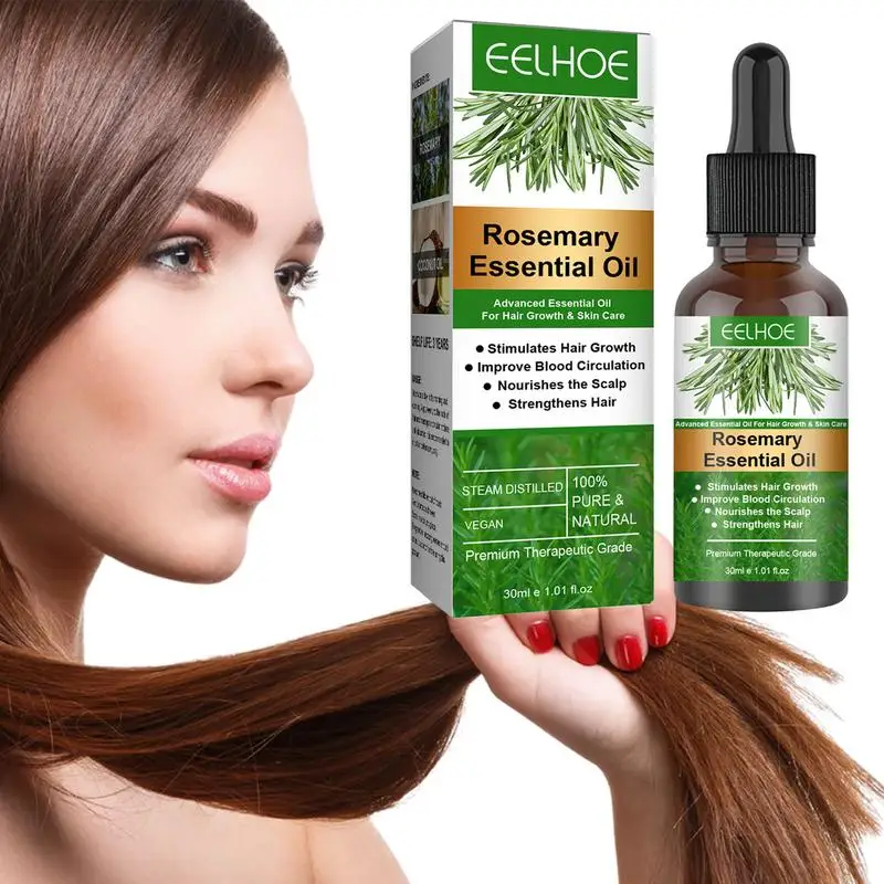 

Эссенция для роста волос, 30 мл, сыворотка с растворимым маслом розмарина, натуральное выпадение волос, эффективный быстрый рост волос для мужчин и женщин
