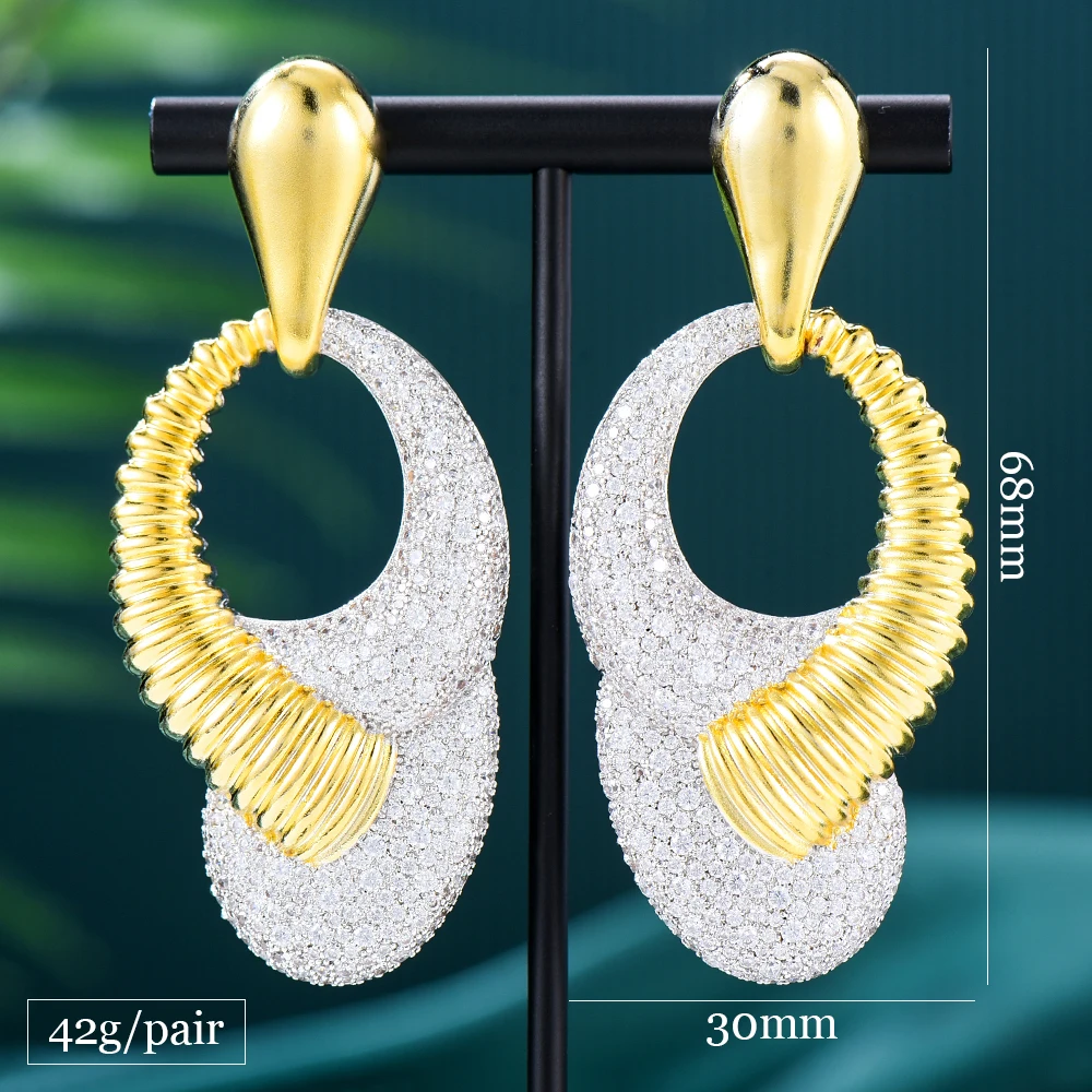 Missvikki Роскошные винтажные серьги-подвески для женщин свадебная вечеринка