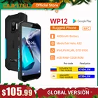Смартфон Oukitel защищенный, IP6869K, WP12, 4 Гб + 32 ГБ, 4000 мА  ч, четырехъядерный процессор, Android 11, экран мобильный телефон дюйма 5,5 дюйма HD + 500 Вт1300 Вт, камера 13 МП