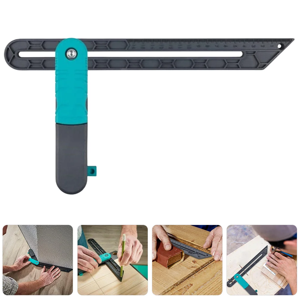 

Corner Measuring Tool Angle Finder Protractor Woodworking Gauge Cutting Miter Finger Goniometer Large