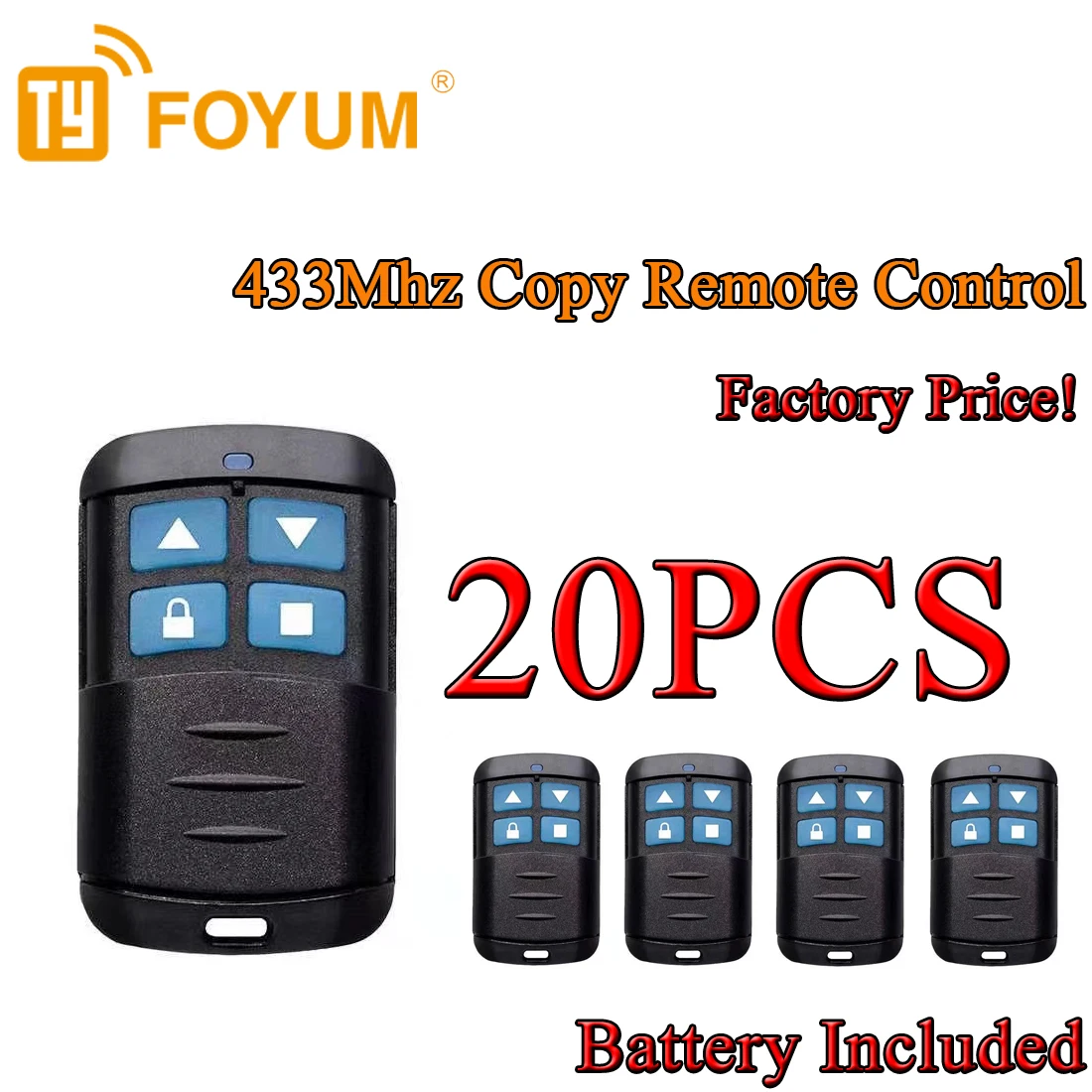 20 шт. пульт дистанционного управления для дверей гаража