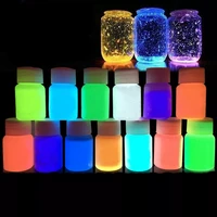 12 colors 10 grams eco friendly without radiation neon phosphor powder dust luminous pigment fluorescent powder glow in the dark