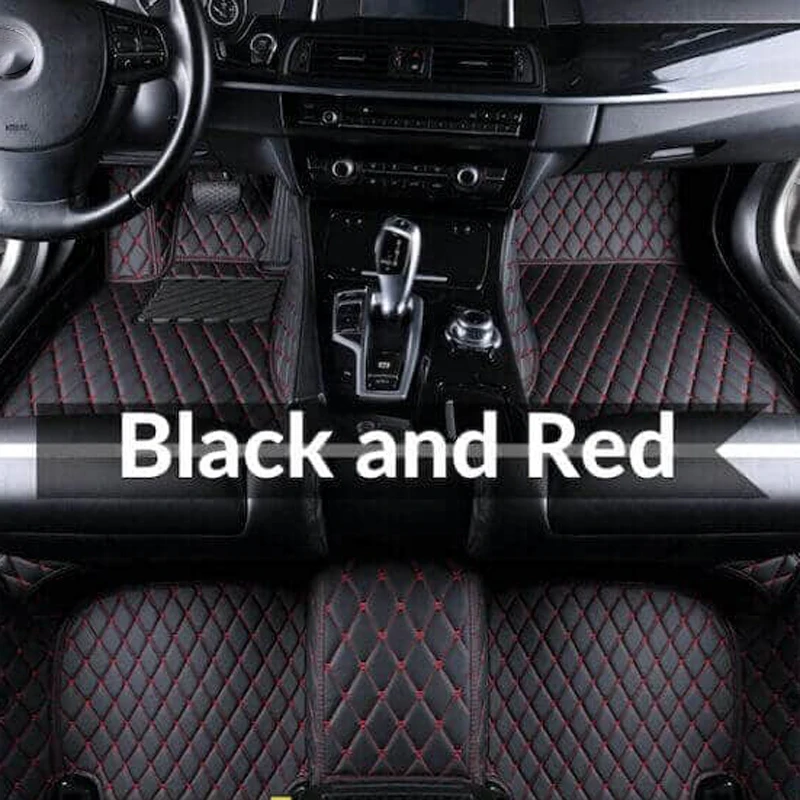 Car Floor Mats For Jeep Commander XK 2006~2010 Rug Carpet Anti Dirty Pads Leather Mat Set Interior Parts Car Accessories 5 Seat
