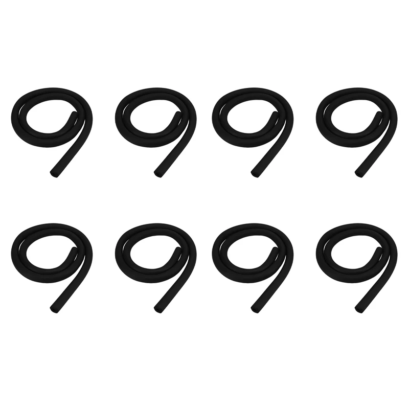 

8 шт., теплоизоляционные трубки для кондиционера, длина 1,7 м, 10 мм X 9 мм, черные