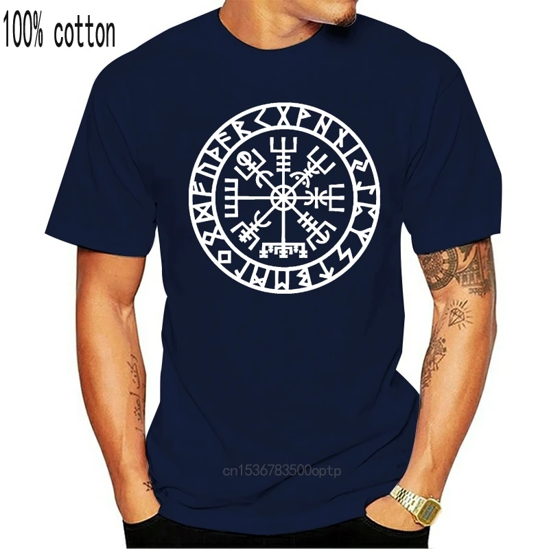 

Man Clothing Futhark Compass T-Shirt Odin Thor Germanen Runen Wikinger Wacken Heavy Metal Fashion T Shirt 100% Cotton Tee Shirt