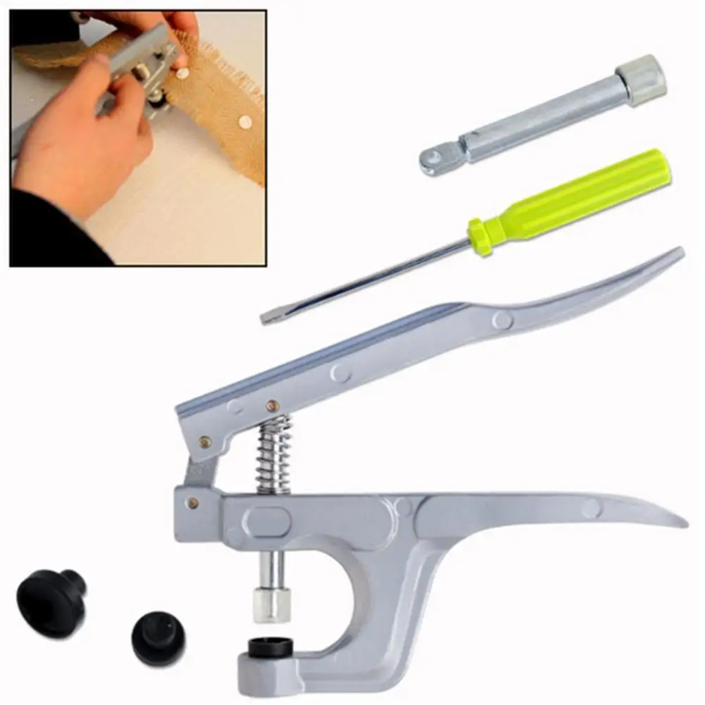 

ProfessionalHand Pressure Snap Pliers Poppers Fastener Plastic Four-buttons Kit for T3/ T5 /T8 with Storage Organizer Box