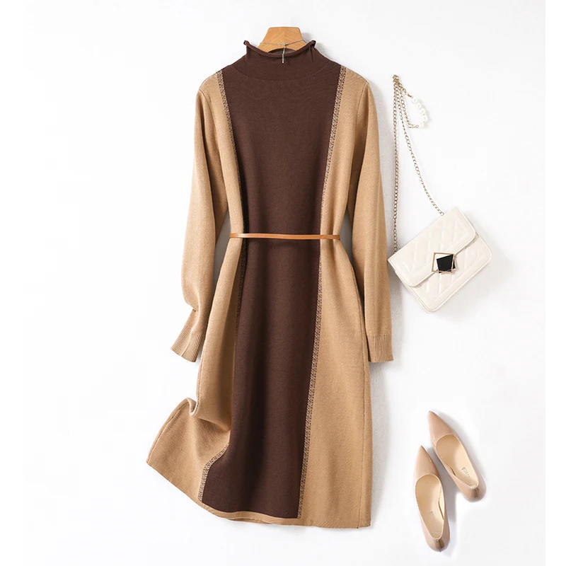 Рисунок 2 - Женское зимнее трикотажное платье