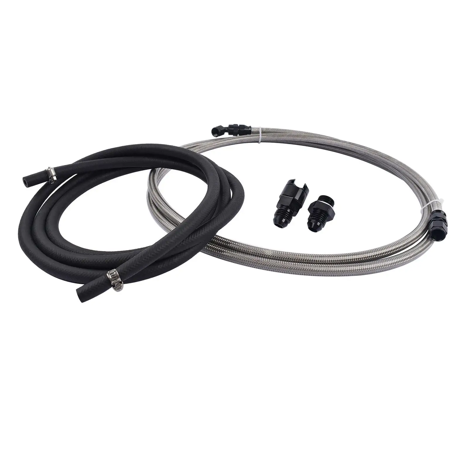 

Car Stainless Steel Fuel feed Line & Rubber Return for Honda Civic High Quality