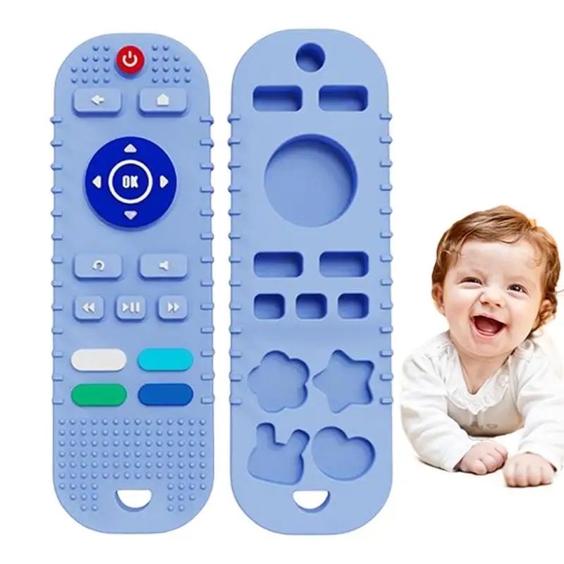 

Baby Remote Control Teether Teething Remote Control For Baby Silicone Teethers For Babies Newborn Toys Teething Toys Chew Toys