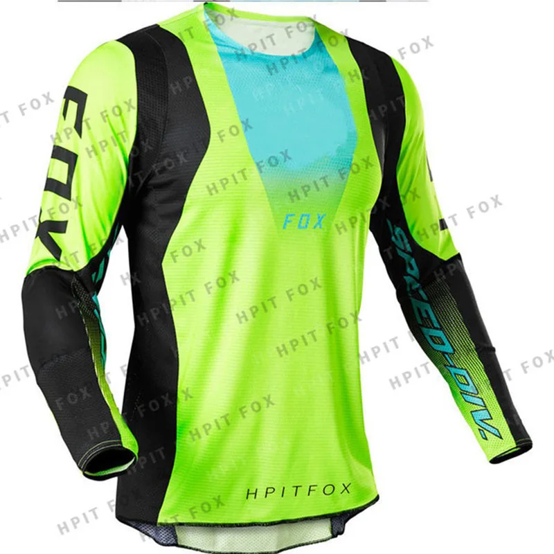 

Downhill Jerseys Racing Mountain Bike Mtb Shirts Offroad Dh Motorcycle Jersey Motocross Sportwear Clothes Hpit Fox Jersey