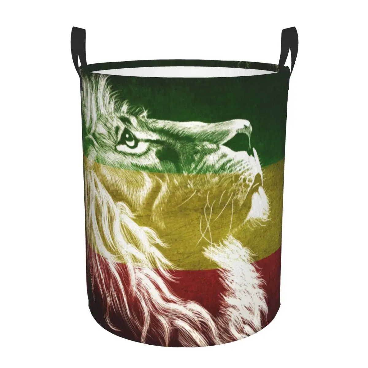 Корзина для белья King Of juah rastafarirasta Lion ямайский флаг гордый корзина одежды и