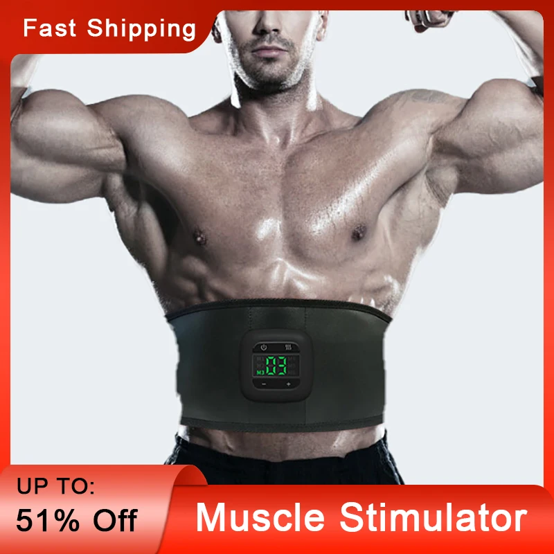 

Electric EMS Abdominal Muscle Stimulator Slimming Massager Passive Gymnastics Abs Weight Loss Bodybuilding Fitness Equipment