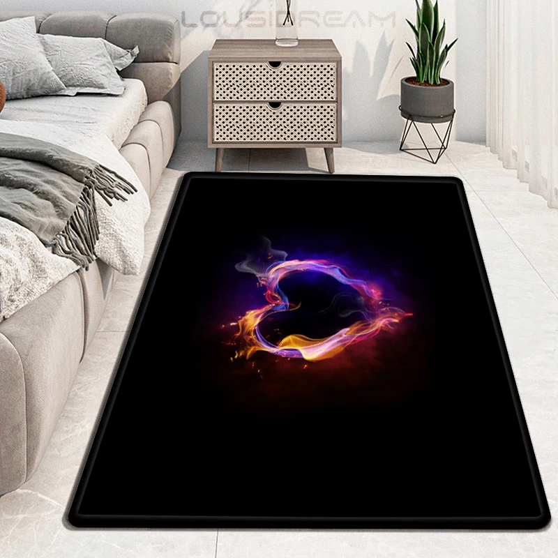 Любовь искусство ковер кухня MatEntrance Придверный коврик Спальня украшение для пола