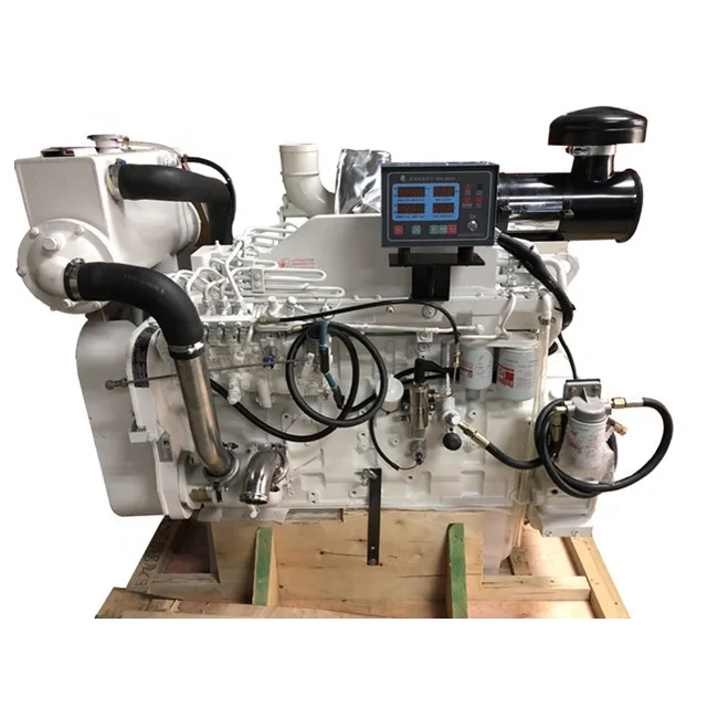 

Water cooled 220HP 2200rpm 114*135 6CTA /SAA6D114 boat engines for ship