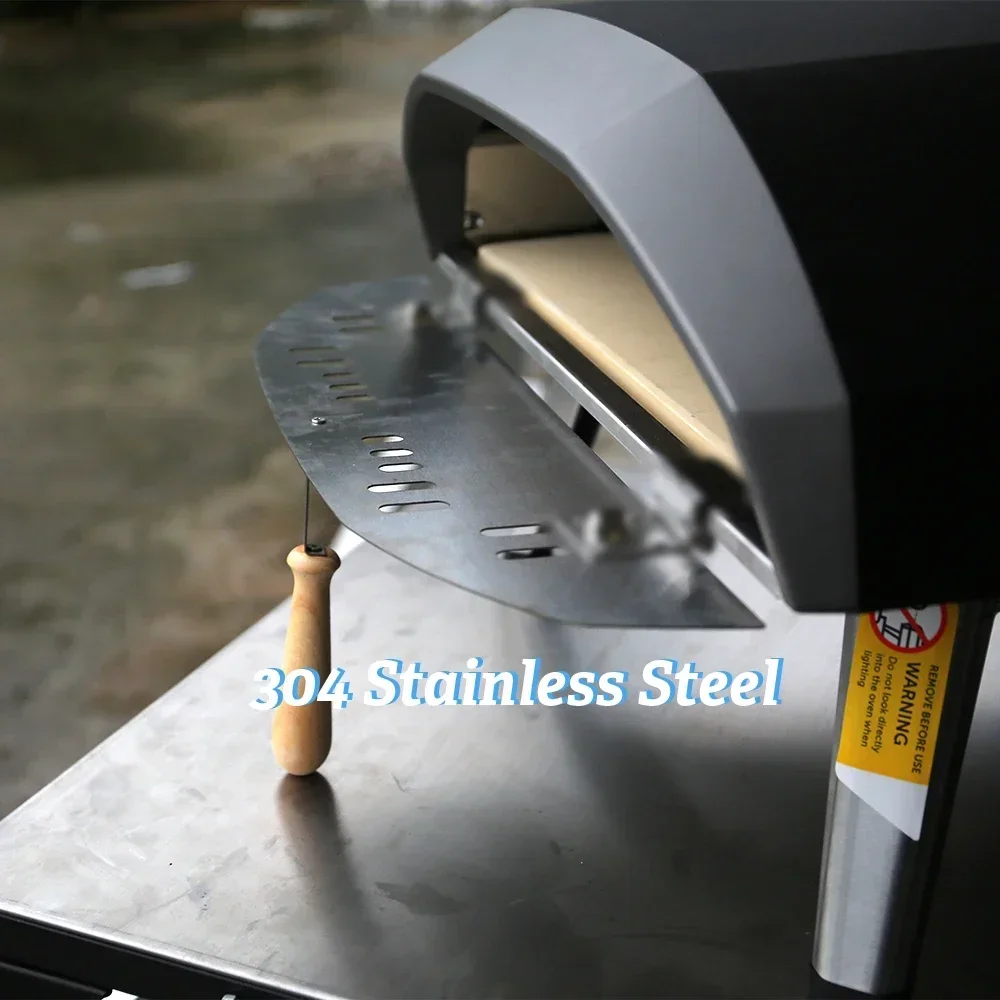 16/12 Zoll Pizzaofentür Edelstahl Perfekt Größe für OONI Koda