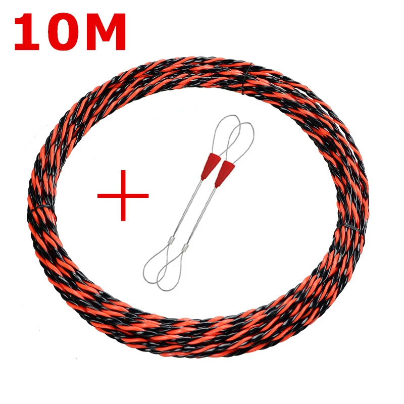 

Устройство Для Протяжки Электрика - Регулируемый Протяжник Для Кабеля 5/10/15/20/25/30/50 М Со Стальным Тросовым Разъемом Для...