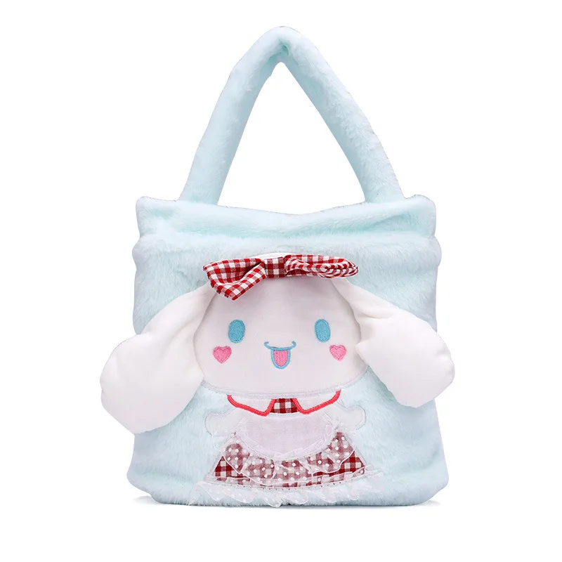 

2022 новая мультяшная аниме Kawaii Cinnamoroll Kuromi плюшевая сумка женская индивидуальная маленькая сумка для девочки