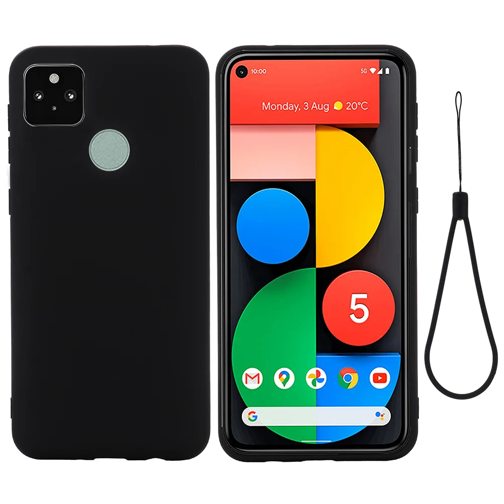 

1Pc Liquid Silicone Case Cover Compatible for Pixel 5A 5G