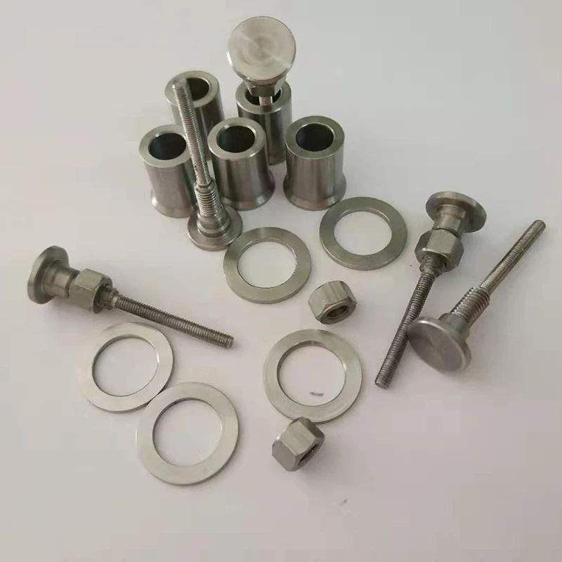 

Custom Precision Aluminum Stainless Steel Titanium Cnc Turning Part Sleeve Micro Cnc Machining Auto Lathe Part For Washer Screw