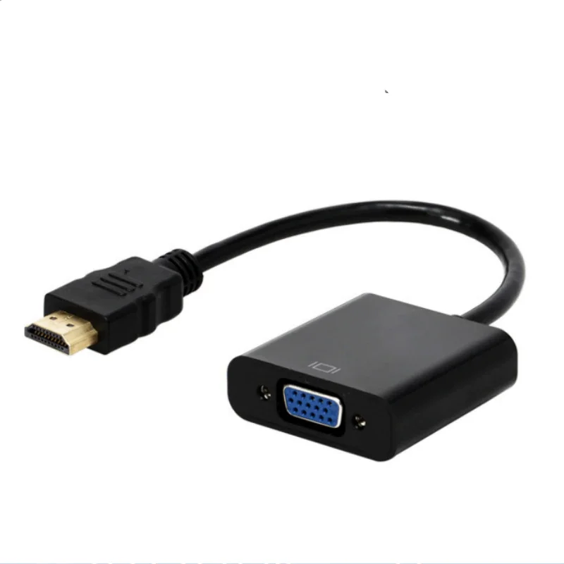 

1080P HDMI-compatible to Projector Displayer HDTV to VGA Adapter Digital to Analog Converter Cable For Xbox PS4 PC Laptop TV Box