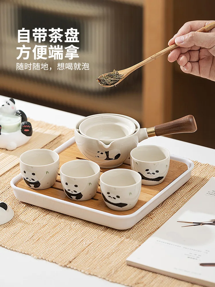 Panda чайный набор кунг-фу Kuaike Cup домашний чайник чайная чашка в подарок