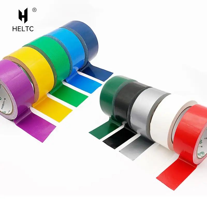 

Color Cloth Base Tape Cloth Duct Tape Carpet Floor Waterproof Tapes High Viscosity Adhesive Tape Multicolor DIY Decoration