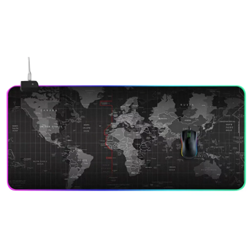 

Gaming Mouse Pad RGB Large Mouse Pad Gamer Big Mouse Mat Computer Mousepad Led Backlight XL Surface Mause Pad 829#2