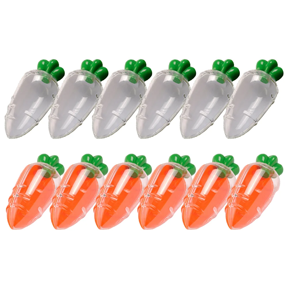 

Easter Carrot Box Candy Boxescarrots Jar Container Treat Decor Favor Party Shape Gift Package Garland Decorations Goodie
