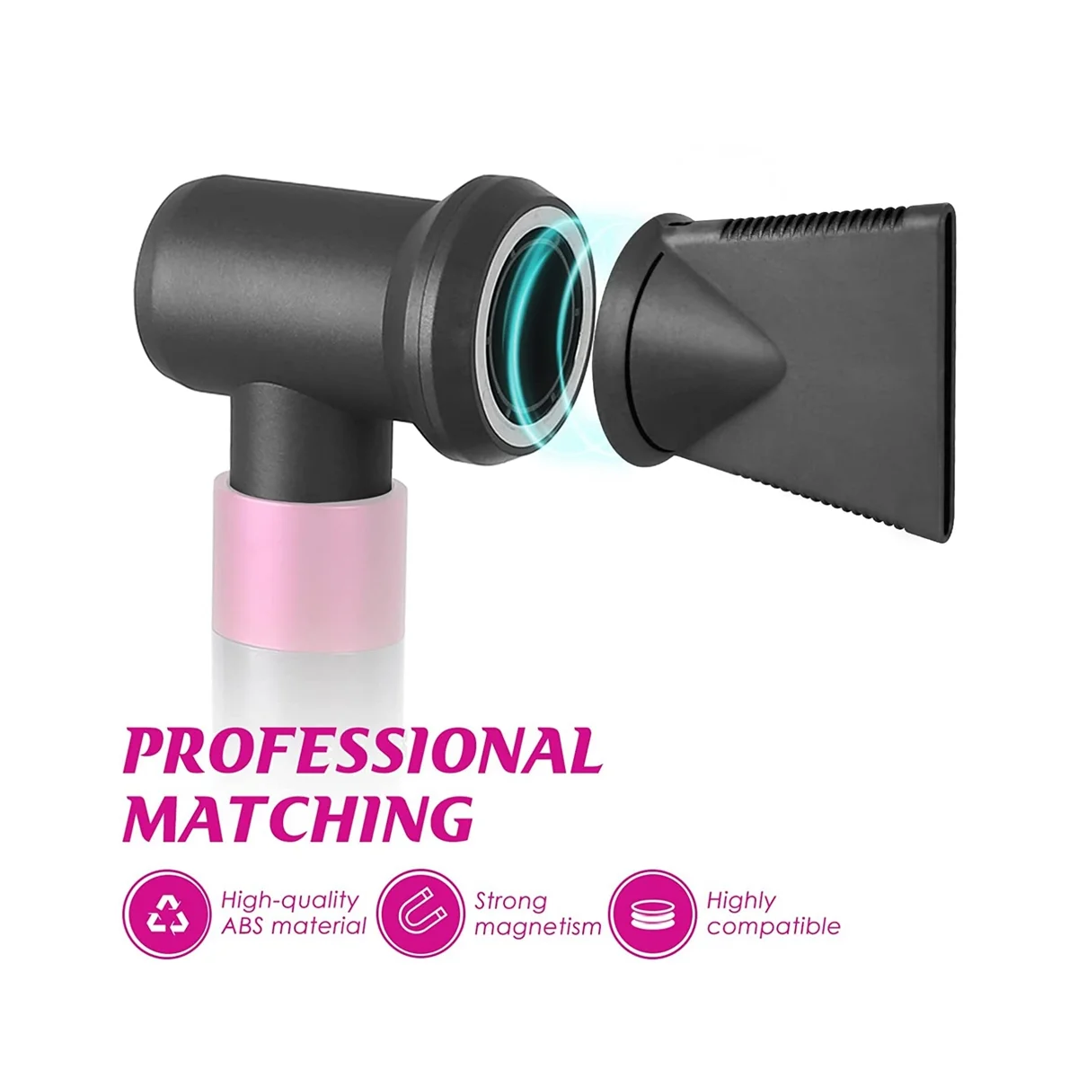Фото Профессиональный концентратор и комплект адаптеров для Dyson Airwrap Styler, для щипцов для завивки волос, преобразующих в Фен №1