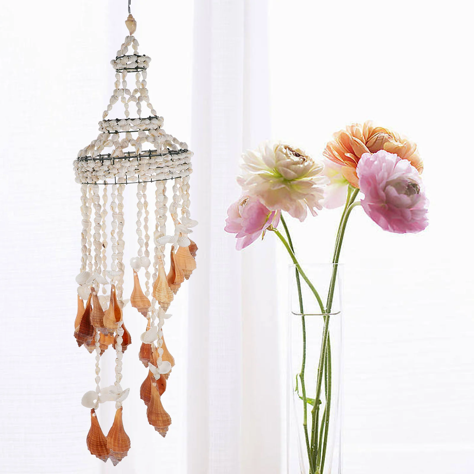 

Wind Chimes Outdoor Hanging Wind Chimes Nautical Ornaments Decorative Wind Chime Beach Home Decoration Wind Bells