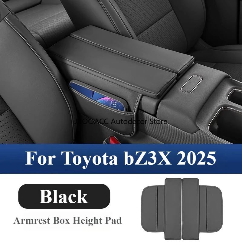 

Для Toyota bZ3X ‌ 2025 автомобильный подлокотник, высота коробки, подлокотник, крышка коробки, центральный подлокотник, коврик для хранения, кожаный защитный чехол