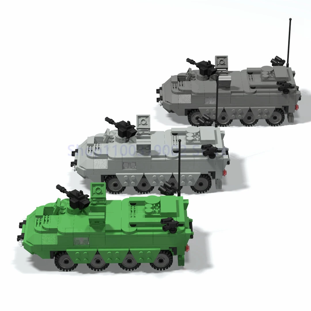 

Military Weapons Blocks Type 96 APC Building Brick Toy set armored vehicle Creative Toy for Children Kids Birthday Gifts