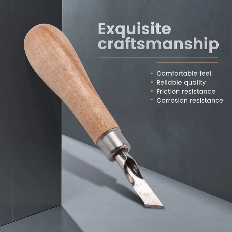 Инструменты для резьбы по резиновым штампом Lino Block с 5-лезвием набор инструментов