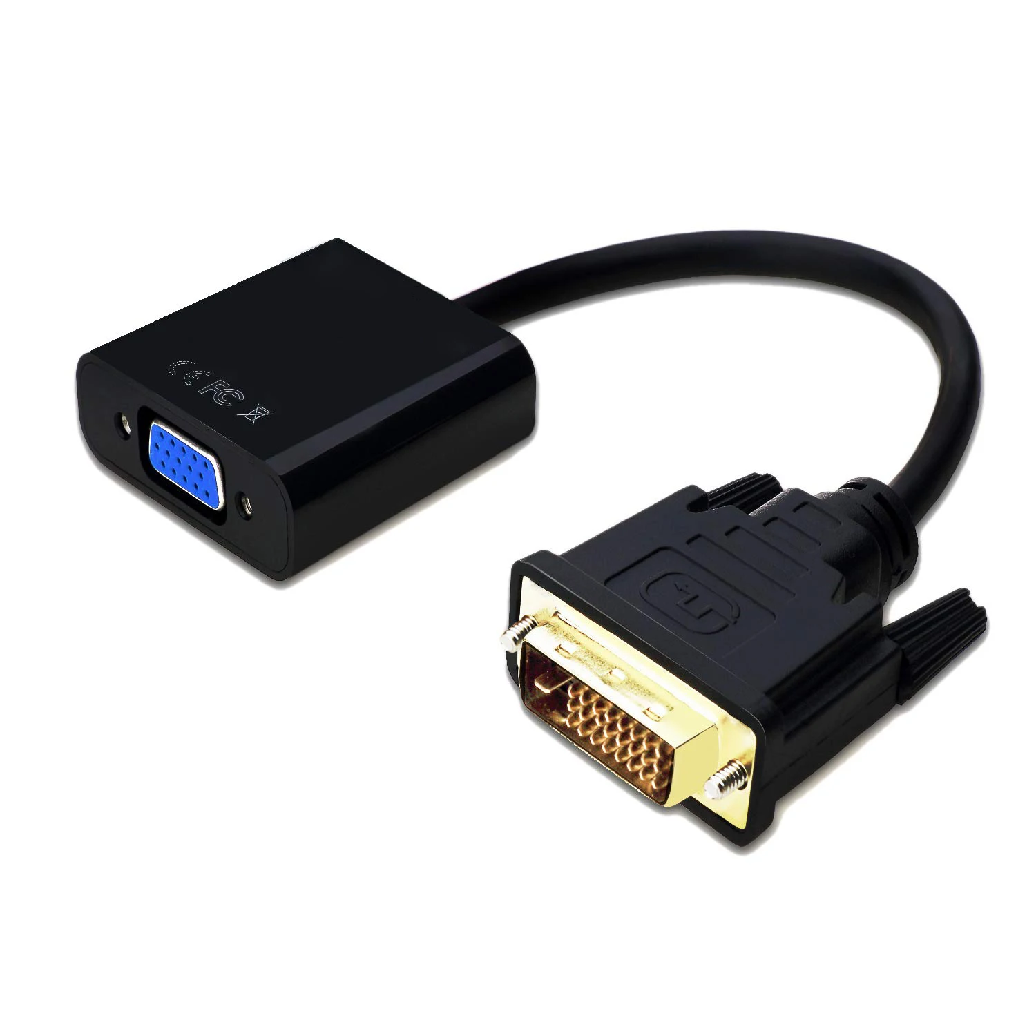 

Active DVI-D Link 24+1 Male to VGA Female M/F Video Cable Adapter Converter