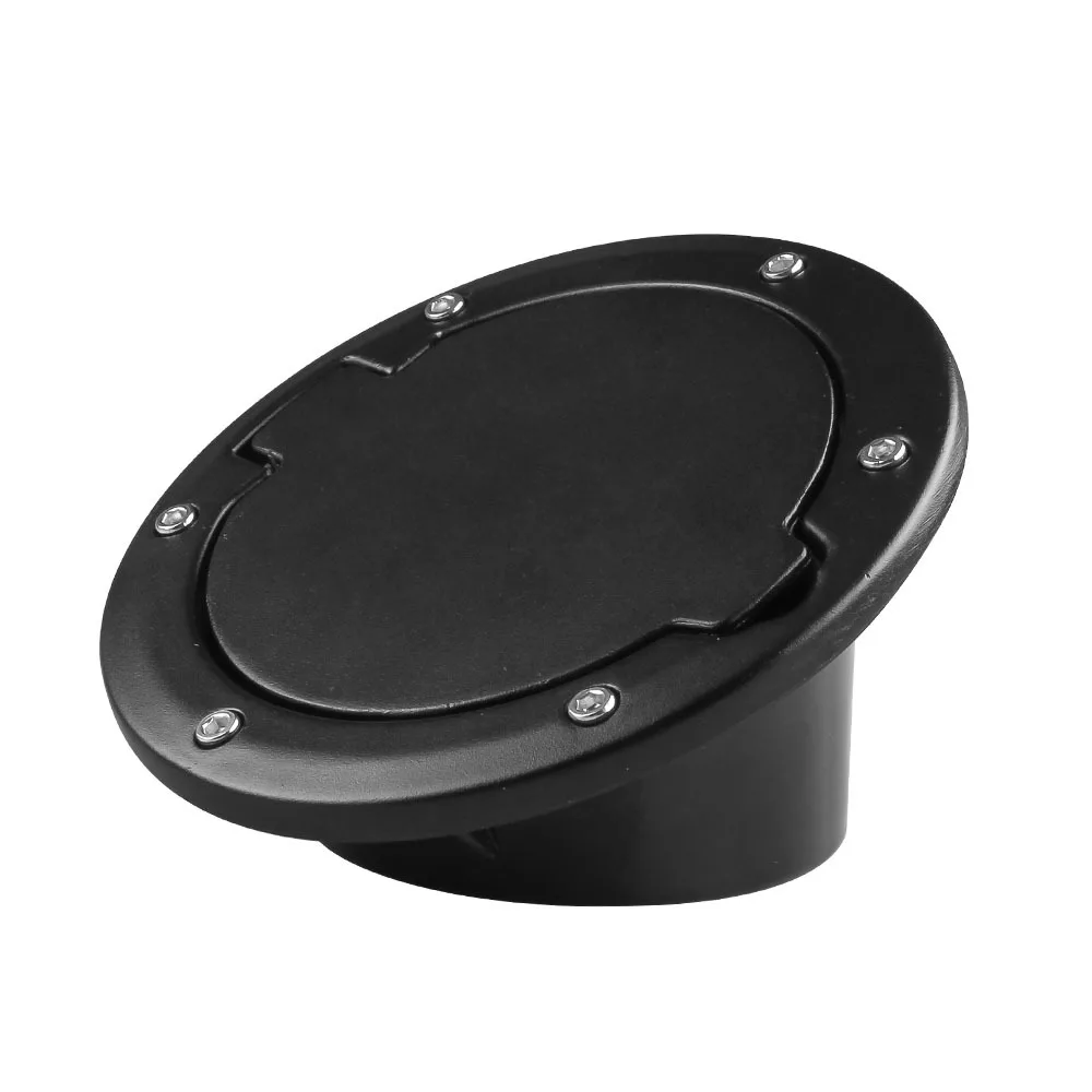 Металлическая топливная дверь крышка бензобака черная для 2007-2018 Jeep Wrangler JK JKU |