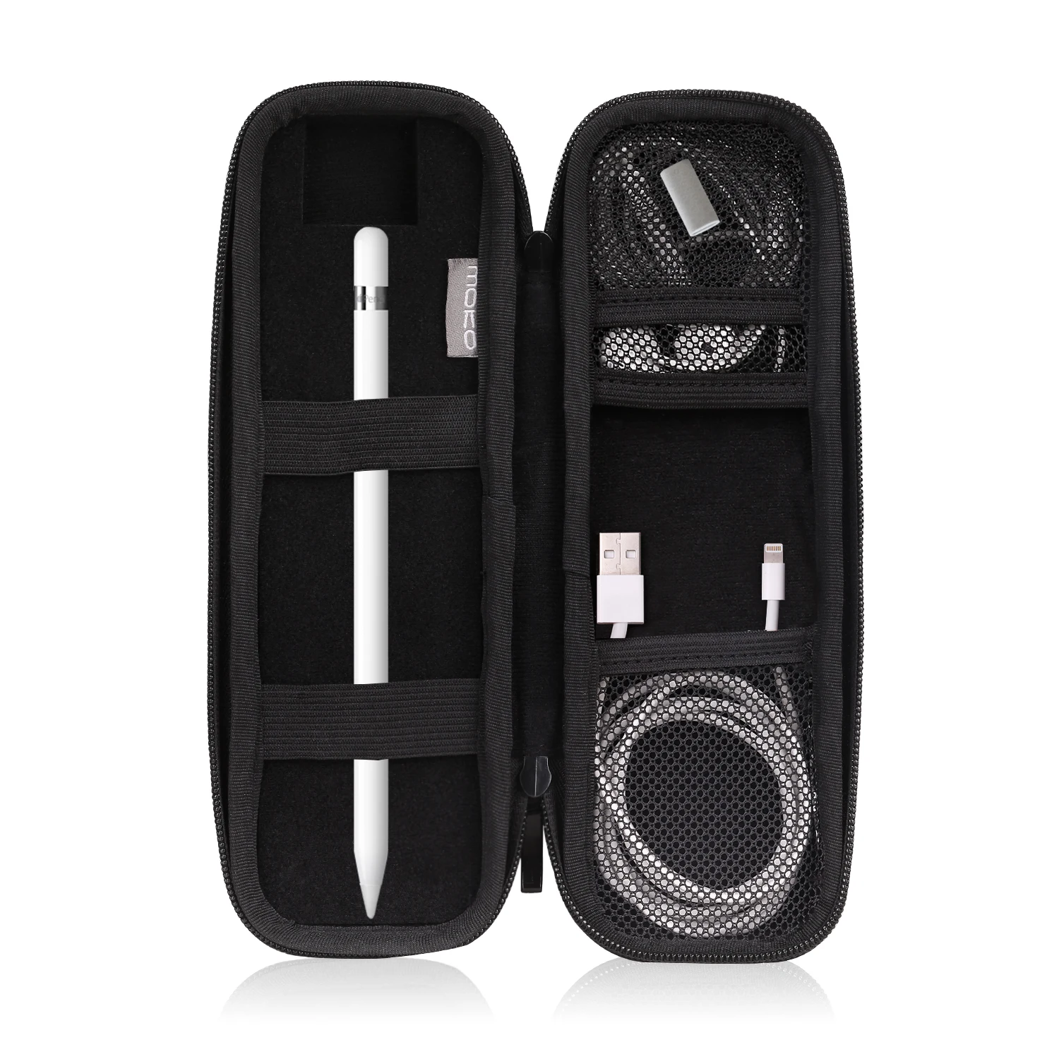 Стойка для ручки-стилуса для Apple Pencil 1 и 2 из PU-кожи для iPad 9-го поколения 2021 года, 8-го поколения 2020 года, 7-го поколения 2019 года и для Mini 6 2021 года.