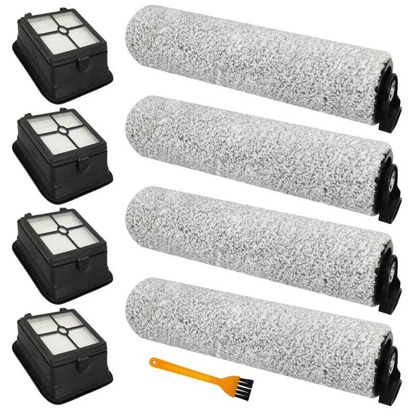 Top Deals Replacement Brush Roller And Vacuum Filter Parts For Tineco Ifloor 3/Ifloor One S3 Cordless Wet Dry Vacuum Cleaner
