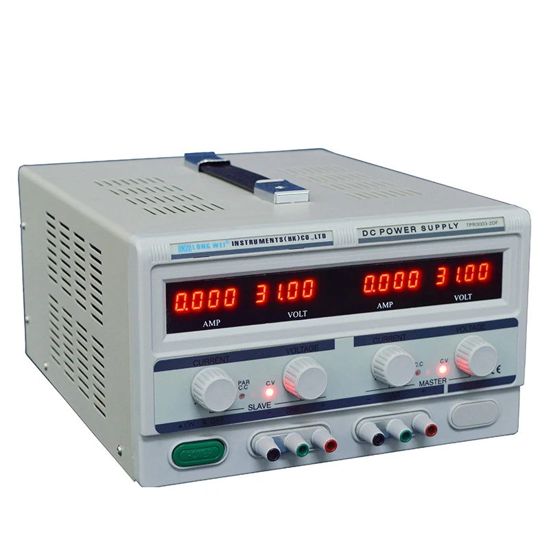 TPR-3003-2DF 30V 3A лабораторное тестирование регулируемый портативный цифровой