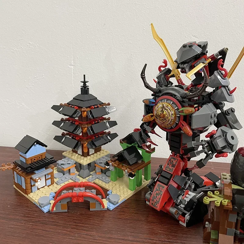 Строительные игрушки Airjizu Temple Dawn of Lron Dragon Snake Наборы строительных блоков игрушки для рождественских подарков (art.: 3920d3cb633ea) - 3920d3cb633ea