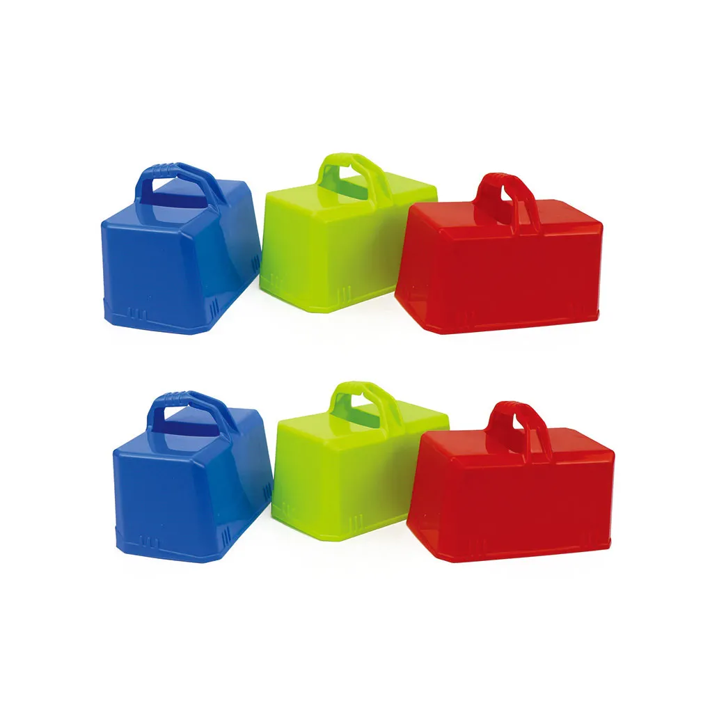 Пластиковые зимние противоскользящие игрушки для снега 6 шт