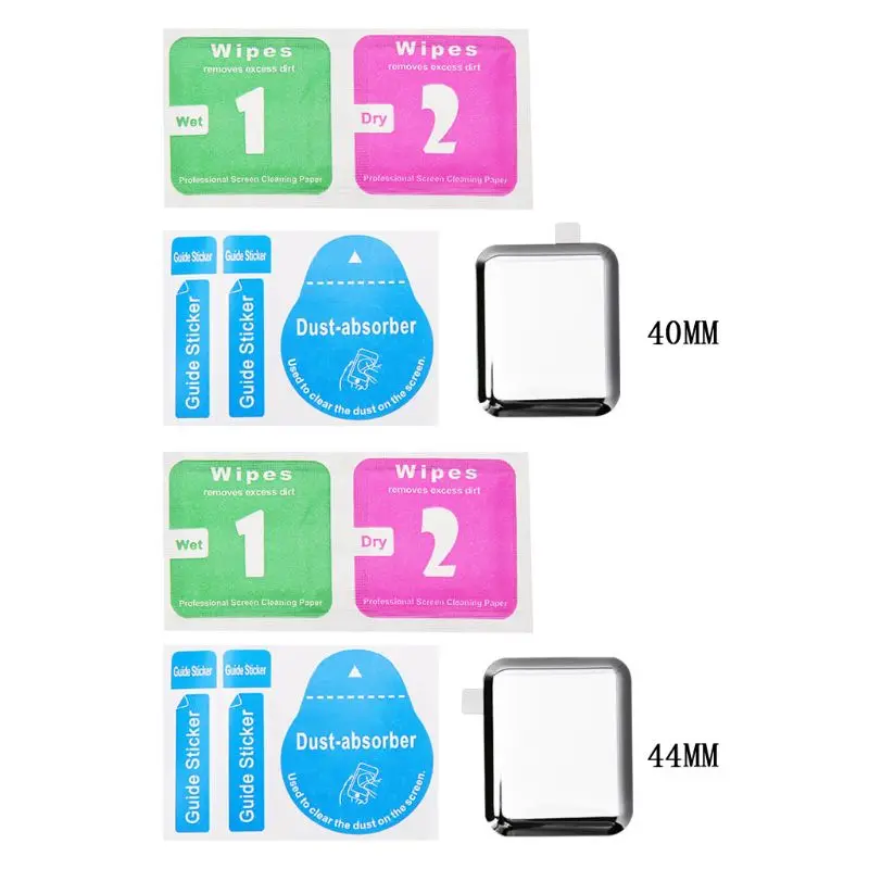

3D Curved Smartwatch Screen Protector Film for 4 Ultra-thin Anti-scratch Full Coverage High Protector Film