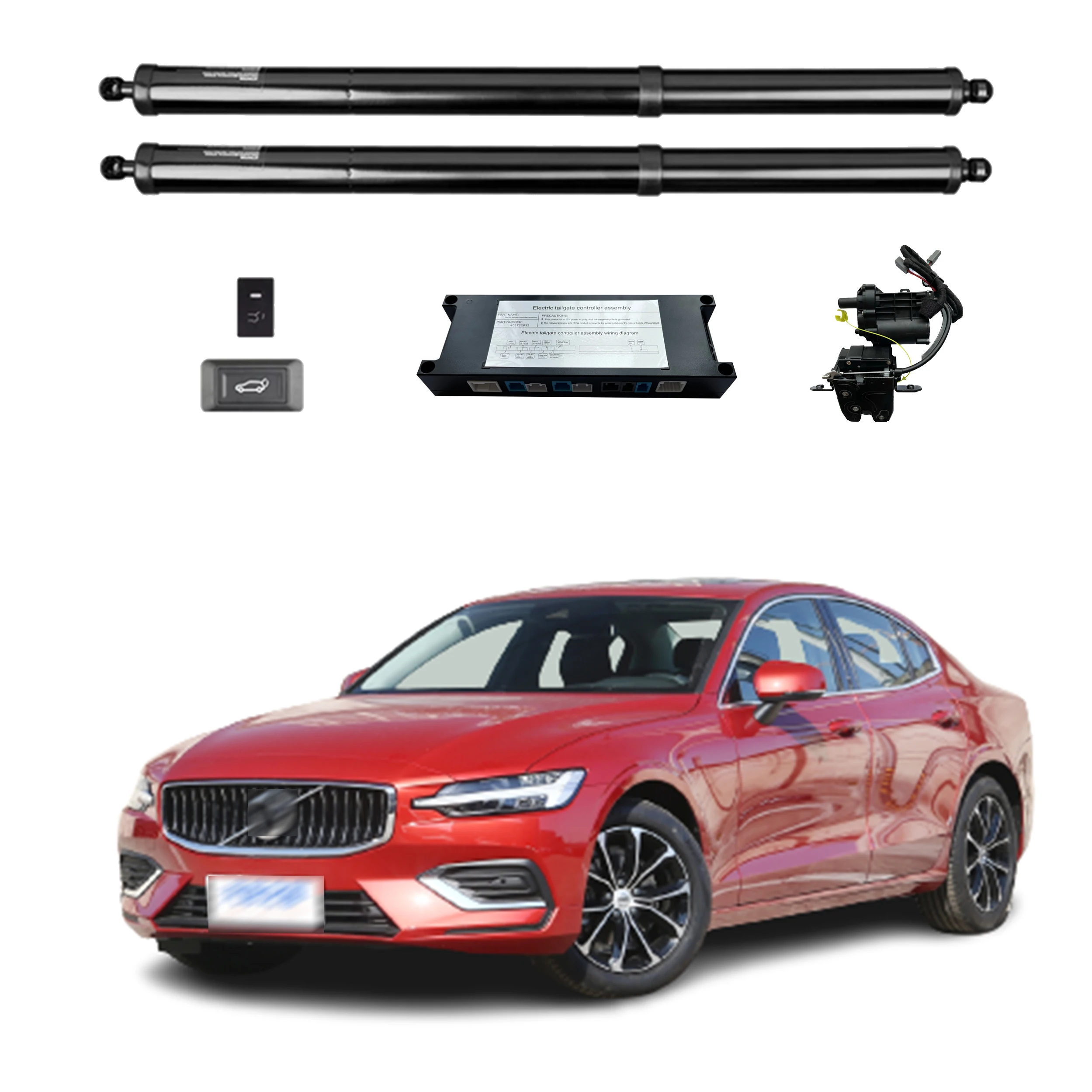 

For Volvo S60 2019+ Smart Power Tailgate Electric Rear Door Auto Trunk With Remote Control Hands-Free Kick Optional Soft-close