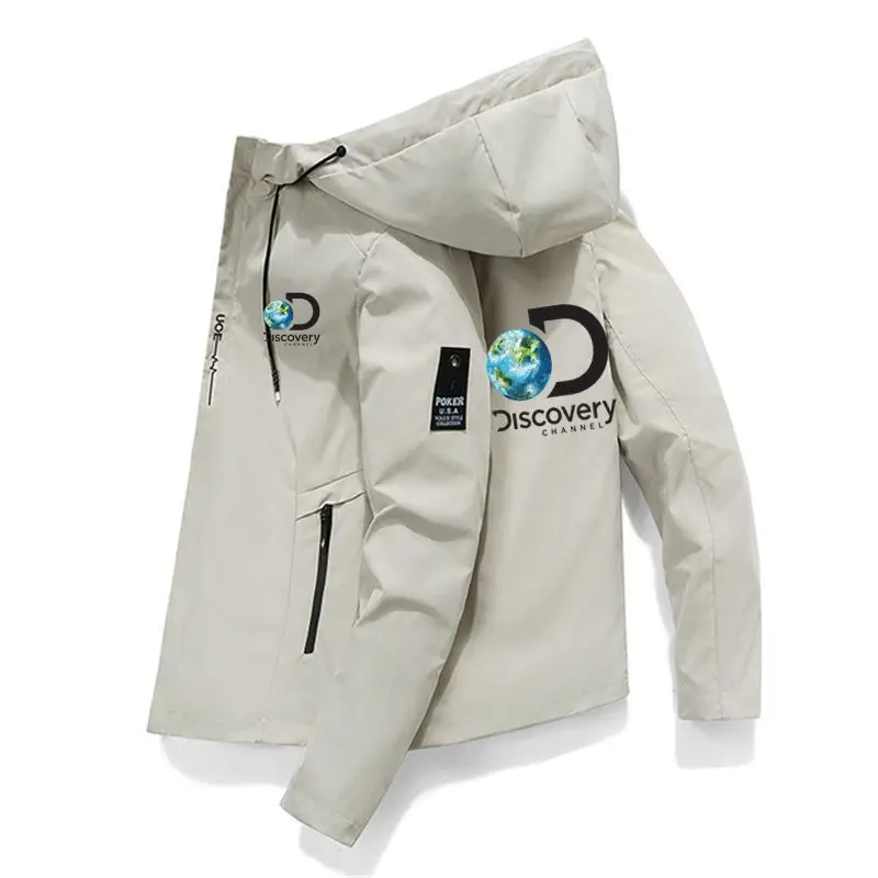 

Discovery Clothing Outdoor Camping Hiking Jacket Autumn and Winter New Men's Breathable Hoodie Windbreaker Adventure Jacket