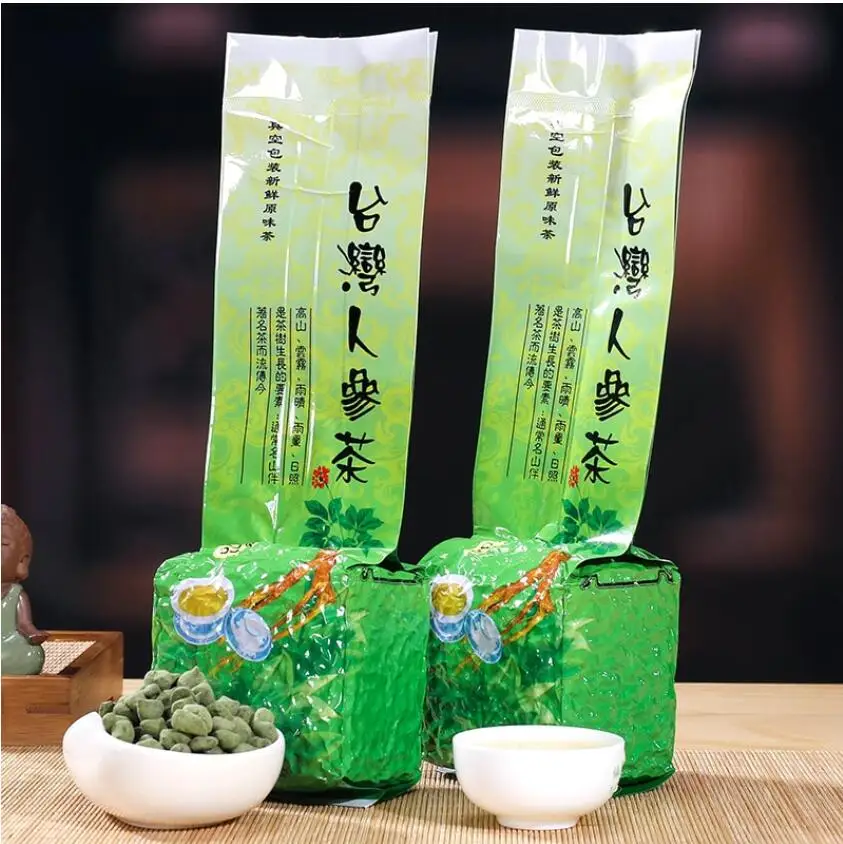 

Ginseng Oulung Tea 2022 Taiwan Ginseng Tea for Sliming and Health 250g / Bag Packaging Tea Pot
