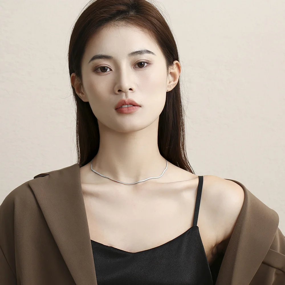 Цепочка из нержавеющей стали для изготовления ювелирных изделий плоская