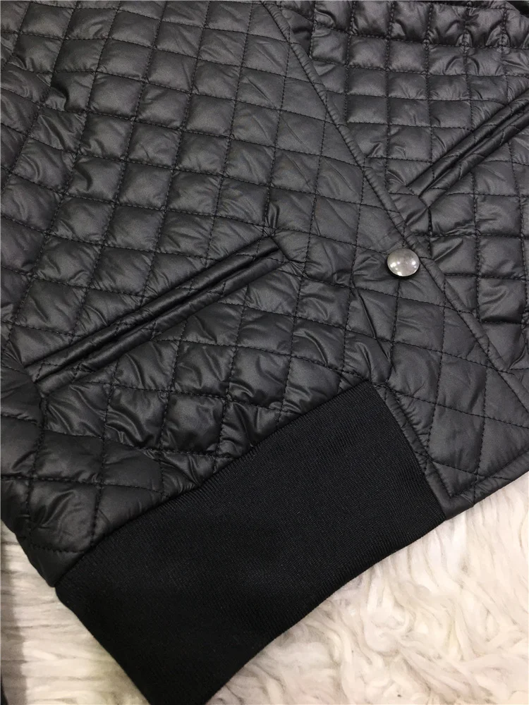Simplicity Light Thin Women Cotton-padded Coat 2022 New Autumn Winter Black Short Jackets All-match Loose Wadded Jackets