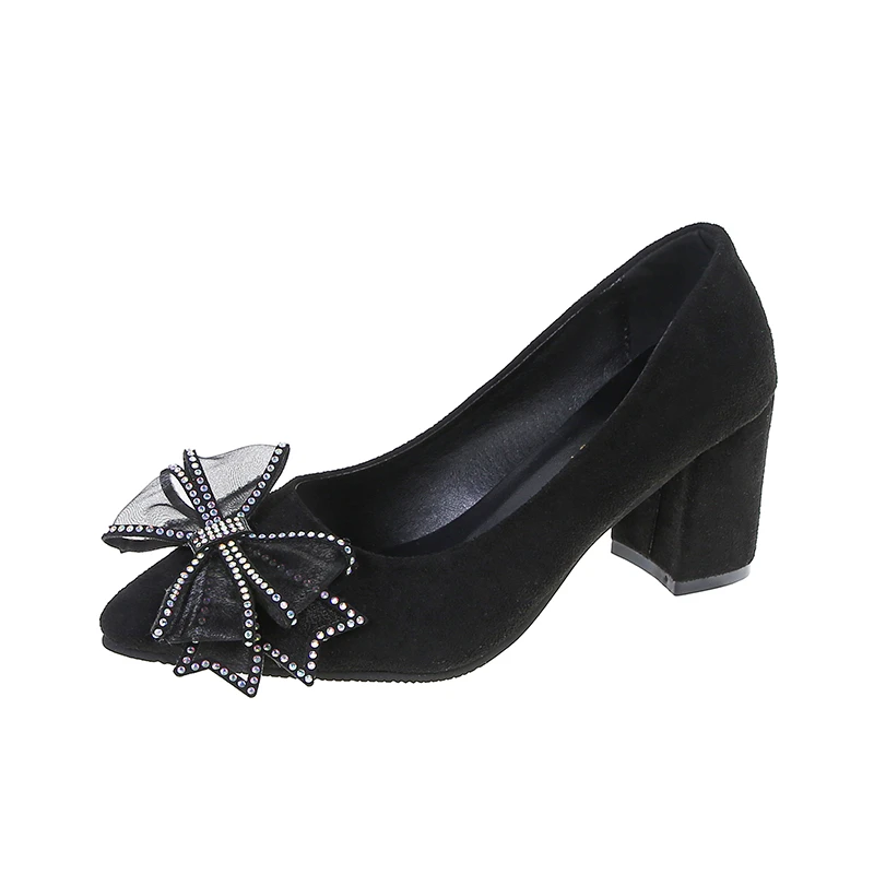 

Hot Summer Lace Mesh Women Shoes Pointed Toe Pumps Fashion Delicate Sweet Bowknot High Heel Shoes Thin Dress Shoes
