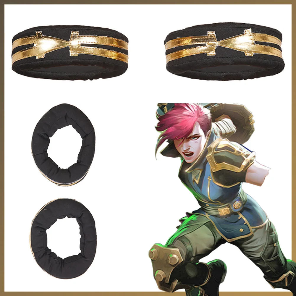 Маскировка Arcane Vi браслет на щиколотке игра LOL аксессуары для косплея женские