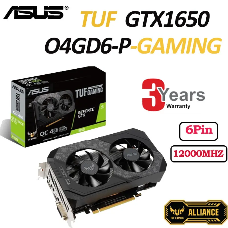 Tuf gtx1650 o4gd6 gaming