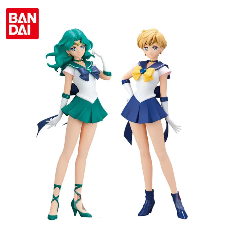 

Bandai BANPRESTO Sailor Moon Eternal GLITTER&GLAMOURS SUPER SAILOR NEPTUNE SUPER SAILOR URANUS Kawaii Anime Action Figures Toys